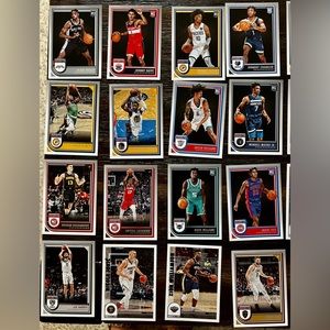 NBA Hoops trading cards. 51 cards in total.